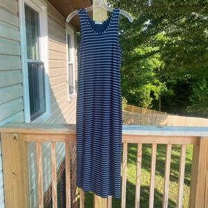 Marine Layer Lexie Dress - Navy Stripe Size M